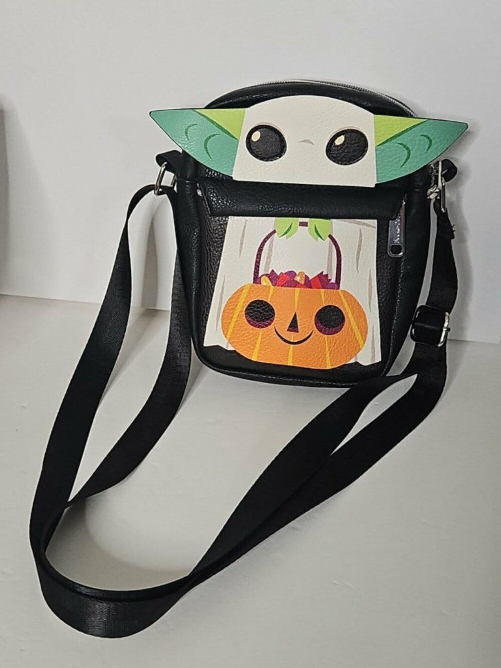 Star Wars Baby Yoda Halloween Ghost Pumpkin Crossbody Purse
